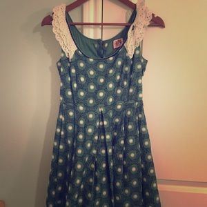 Juicy Couture fit and flare day dress 0